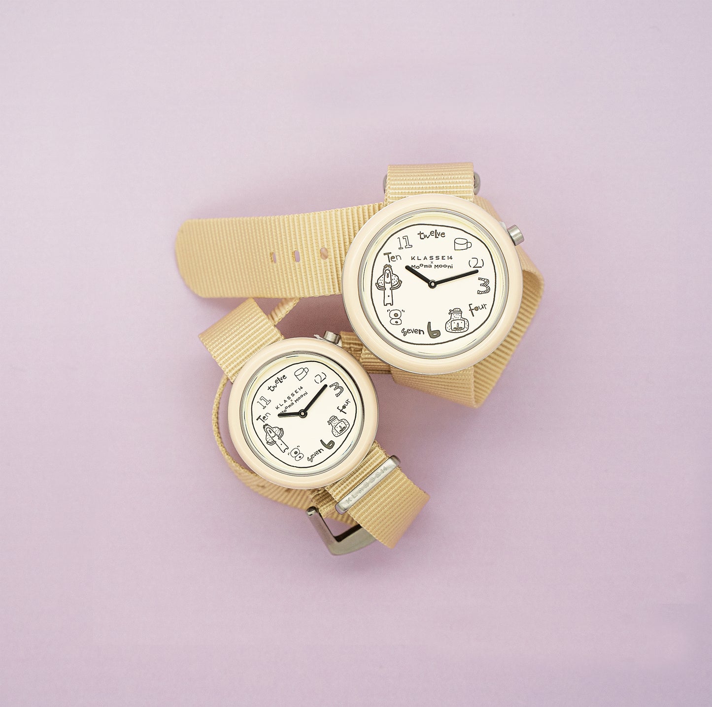Klasse14 x Topbananax Mooma Mooni Beige Nylon